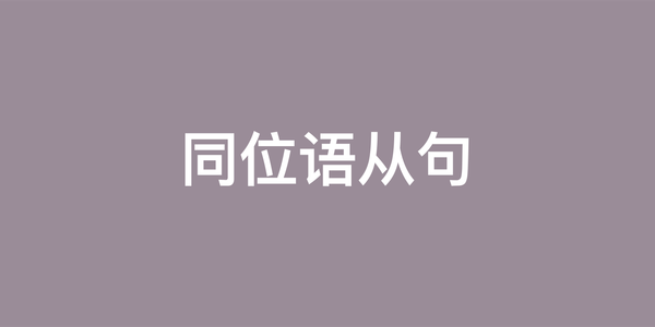 彻底搞懂英语同位语从句：与定语从句的核心区别与应用